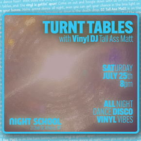 Image: Turnt Tables - Vinyl DJ Night with Tall Ass Matt