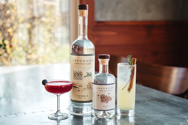 Ginned Up: Arrowood Launches its Onsite Kitchen & Farm Distillery