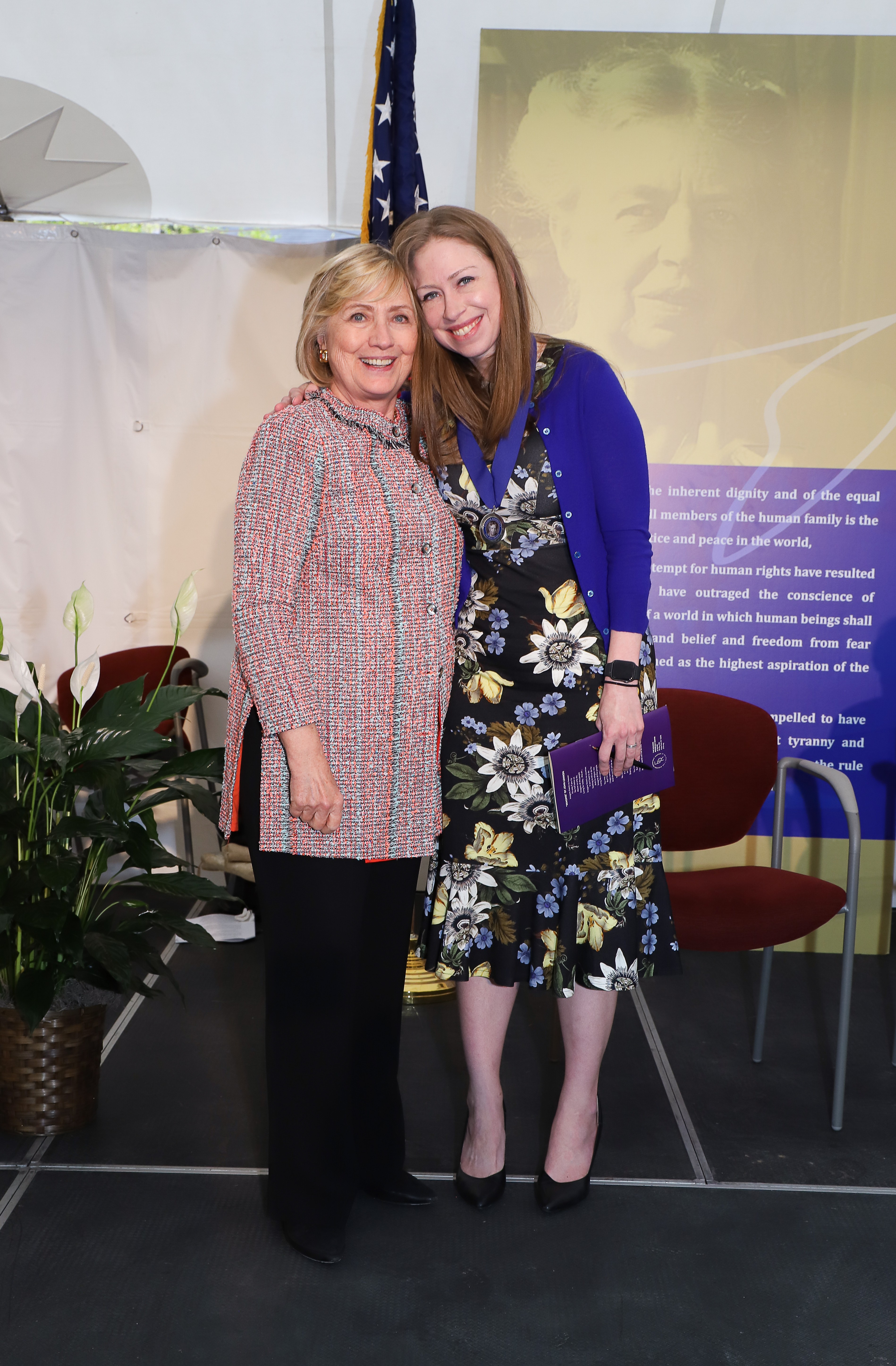 Chelsea Clinton Honored by Hillary at Val-Kill Awards
