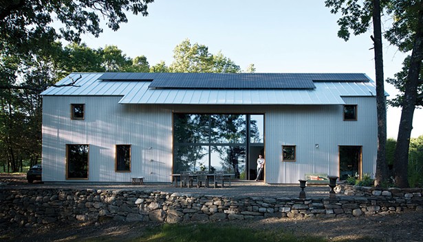 A Passive Solar Home in Stone Ridge
