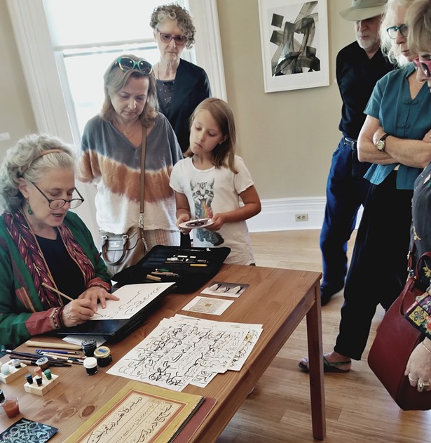 Brush and Reed Brings the Meditative Art of Calligraphy to Kingston (5)