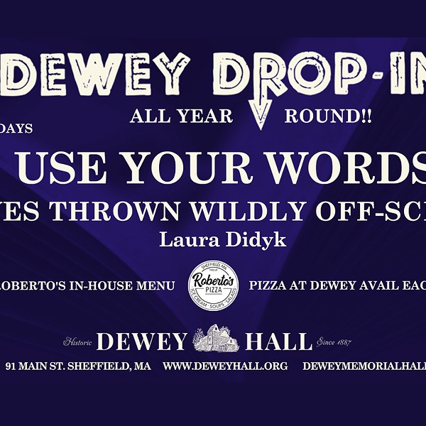 Dewey Drop-In Use Your Words: Lives Thrown Wildly Off-Script w/ Laura Didyk