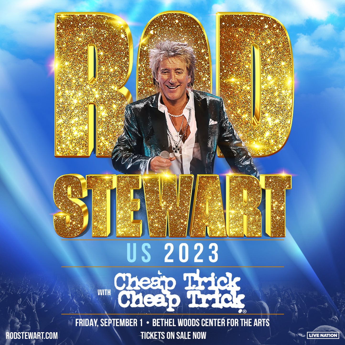 Rod Stewart with special guest Cheap Trick Bethel Woods Center for