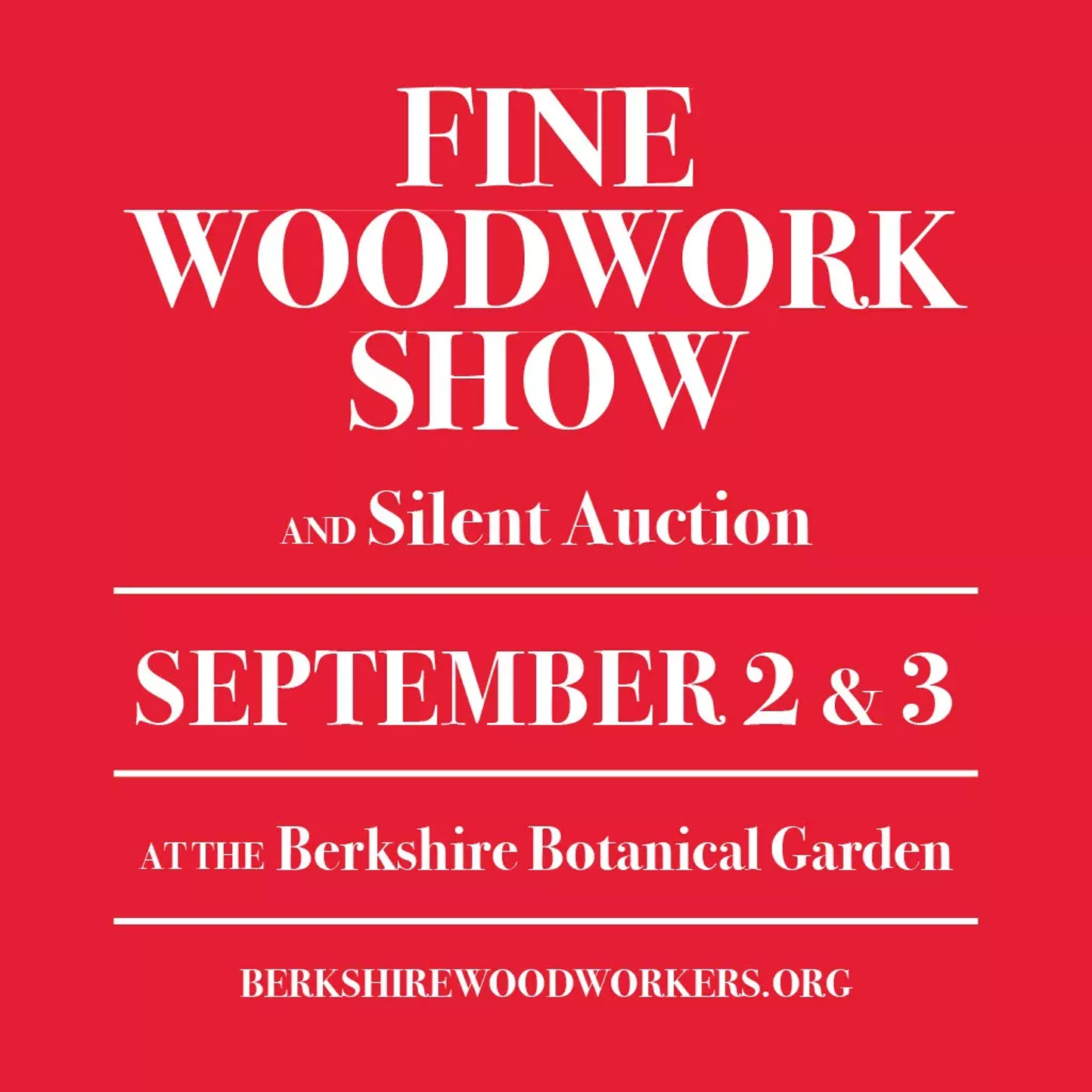 Fine Woodwork Show & Silent Auction - Vimarsana News