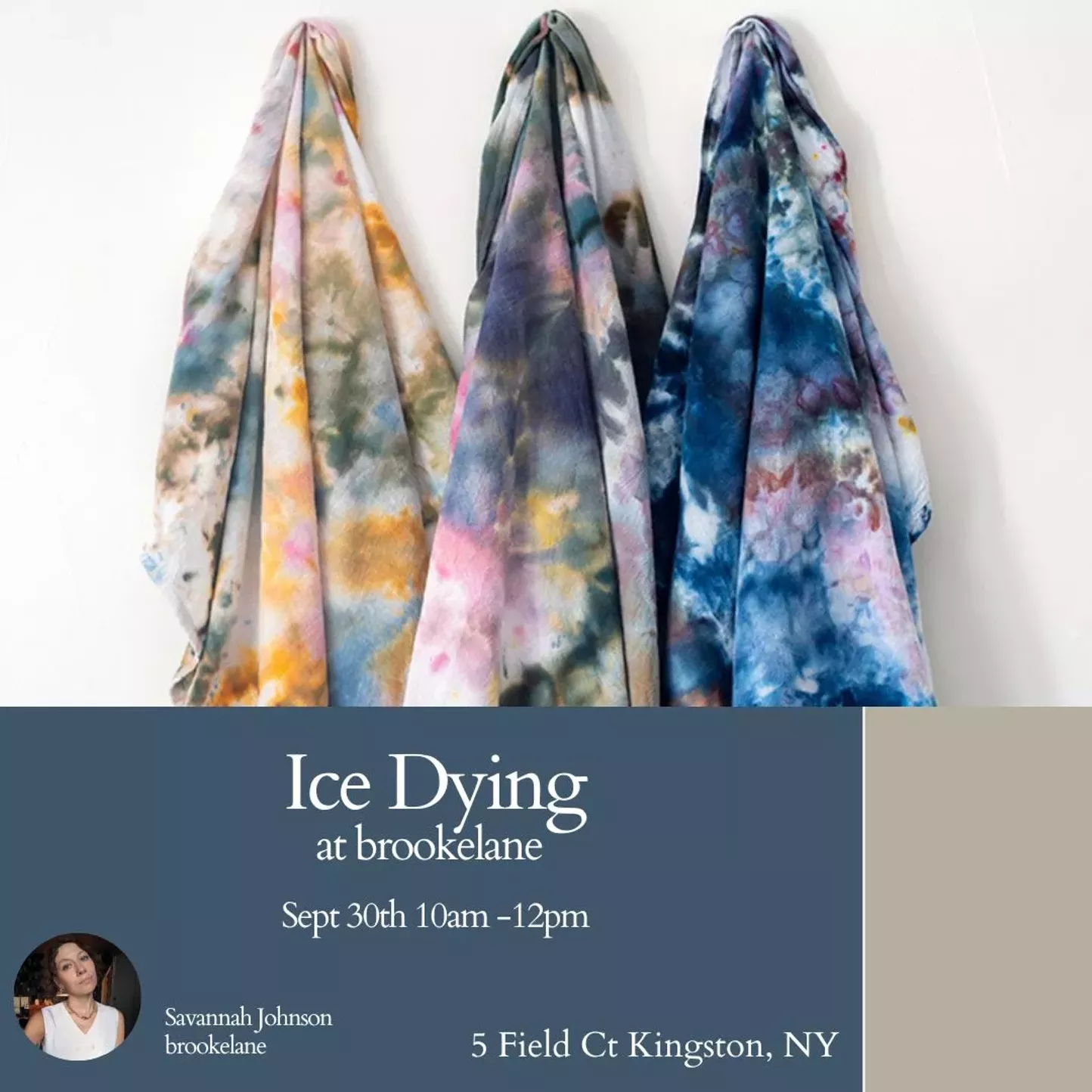 Ice Dying Workshop - Vimarsana News