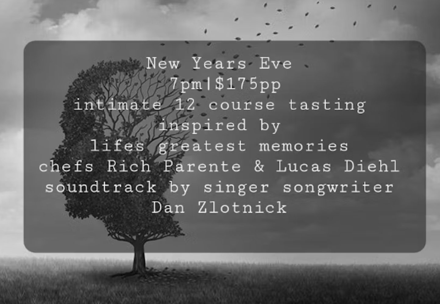 New Year's Eve Tasting Dinner: Life's Greatest Memories | Clock Tower Grill | Holiday - Vimarsana News