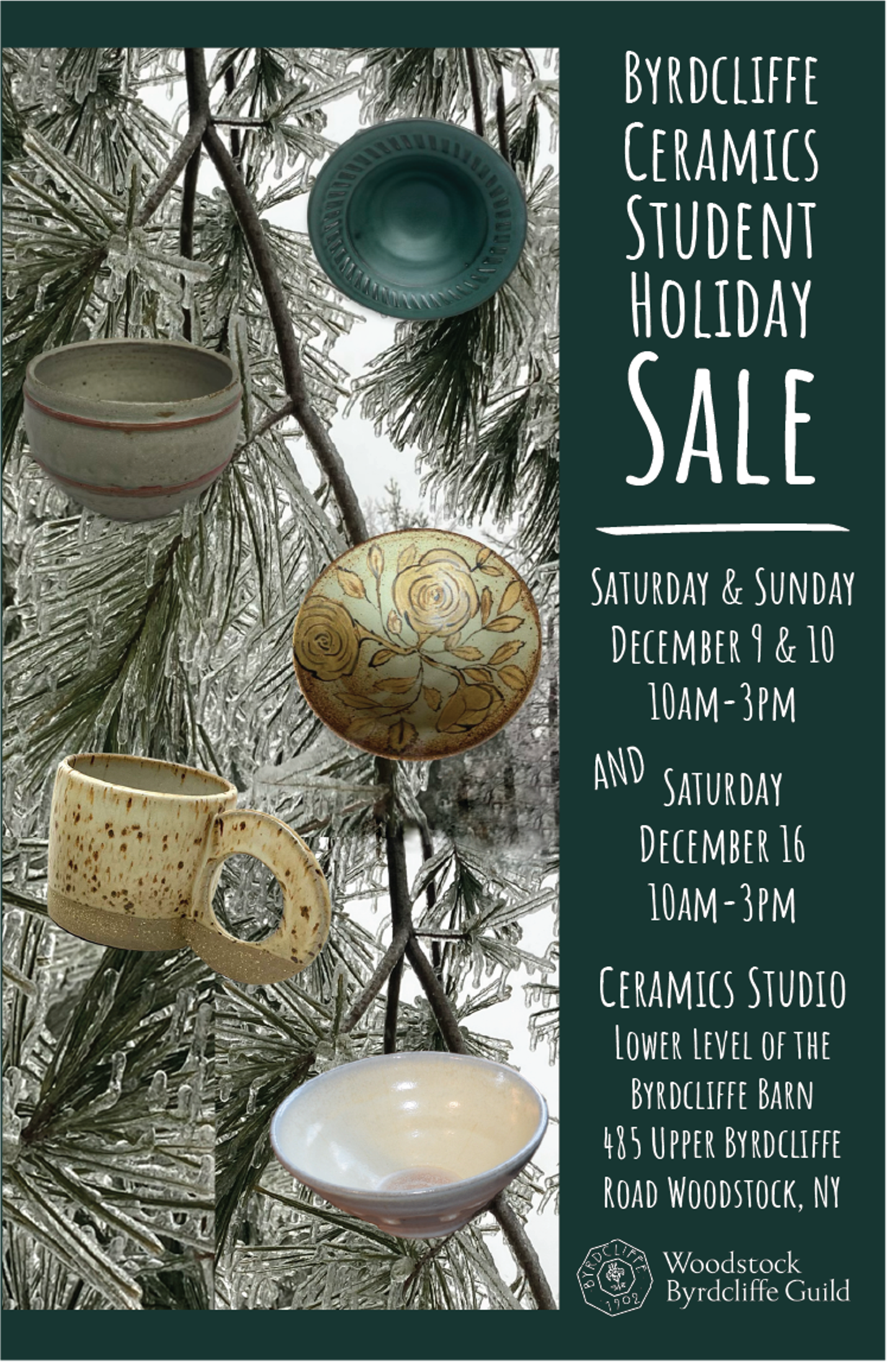 Byrdcliffe Ceramics Student Holiday Sale - Vimarsana News