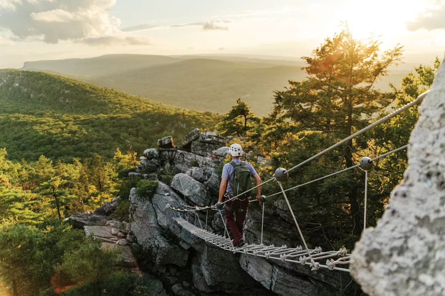 Exploring the Iron Path: Mohonk's Via Ferrata | Outdoors | Hudson Valley - Vimarsana News