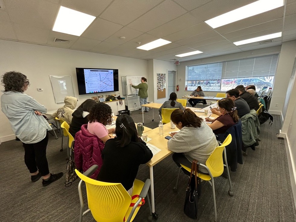 ULA's English classes are taught at the Broadway Bubble in Kingston.