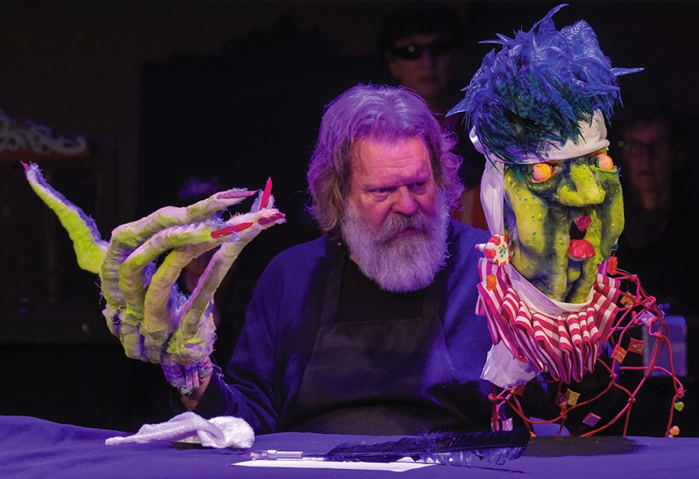Cabot Parsons will perform at the Uncanny Valley Puppet Slam.