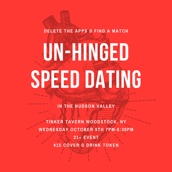 Unhinged Speed Dating Popup in Woodstock