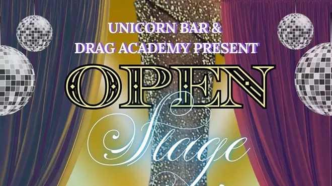 Image: Unicorn Bar + Drag Academy present: OPEN STAGE