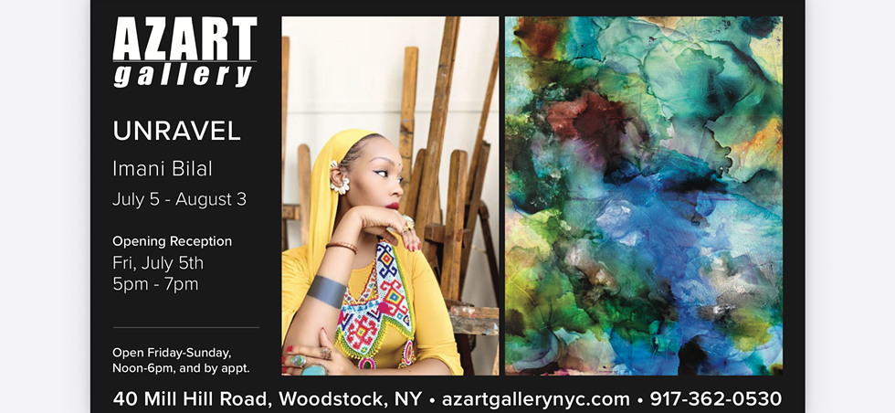 Azart Gallery presents Imani Bilal show "Unravel"