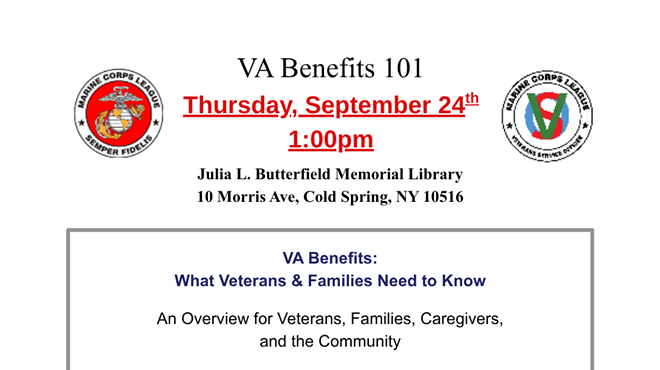 Image: VA Benefits 101 Talk