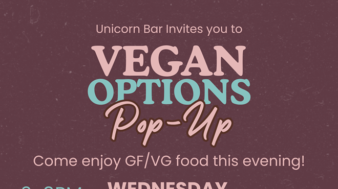 Image: Vegan Options Food Pop-up at Unicorn Bar!