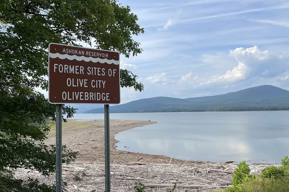 The Ashokan Reservoir is our first stop!