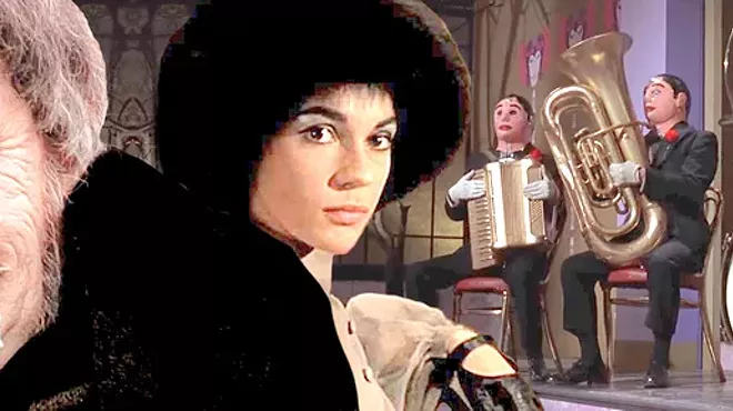 Image: Vincent Price in "The Abominable Dr. Phibes" at The Rosendale Theatre