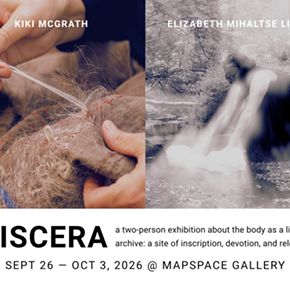 Image: Viscera: Kiki McGrath x Elizabeth Mihaltse Lindy at MAPSpace