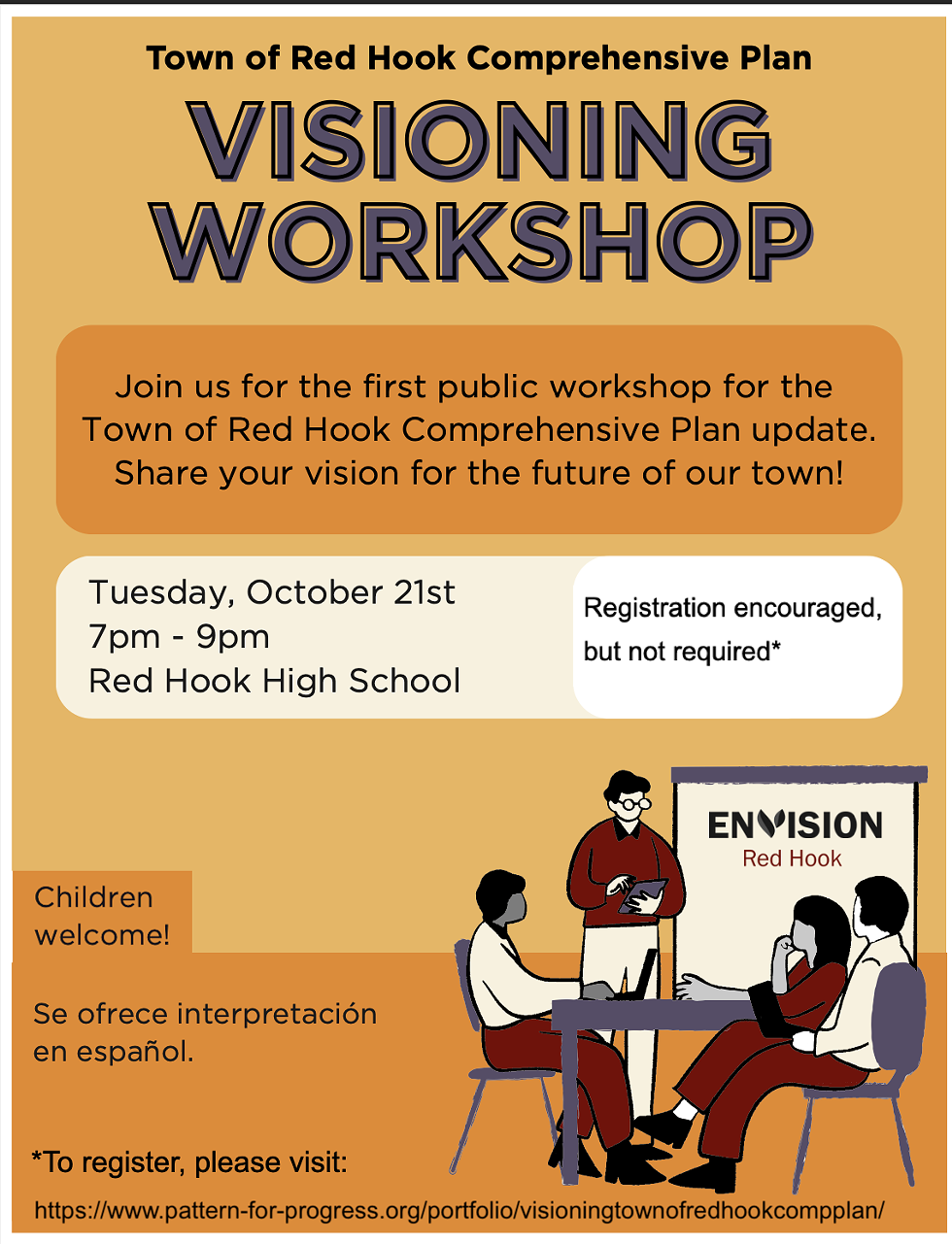 Workshop for Red Hook Residents to Share Their Vision for the Future of the Town