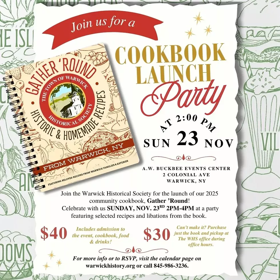 Warwick Cookbook Launch Party