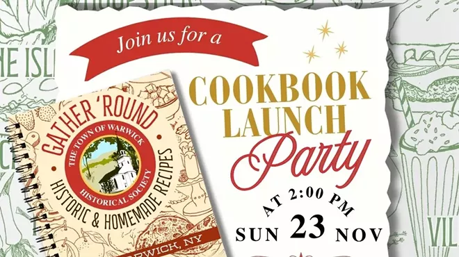 Image: Warwick Historical Society Cookbook Launch Party