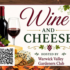 Image: Warwick Valley Gardeners Wine and Cheese Tasting