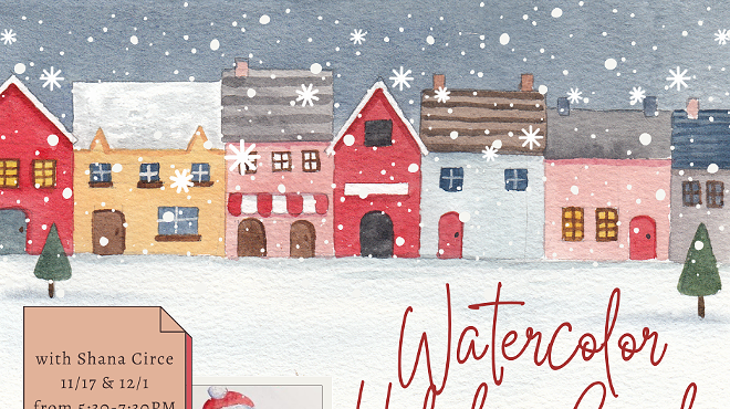 Image: Watercolor Holiday Cards with Shana Circe