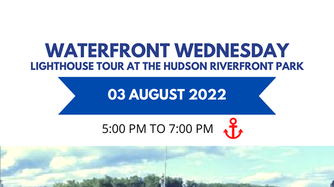 Image: Waterfront Wednesday @ the Hudson Riverfront Park from 5 pm - 7 pm