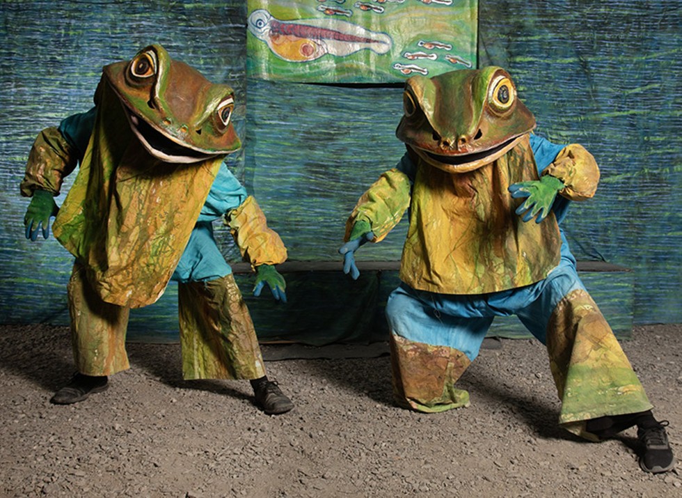 Festive Frogs by Arm-of-the-Sea Theater