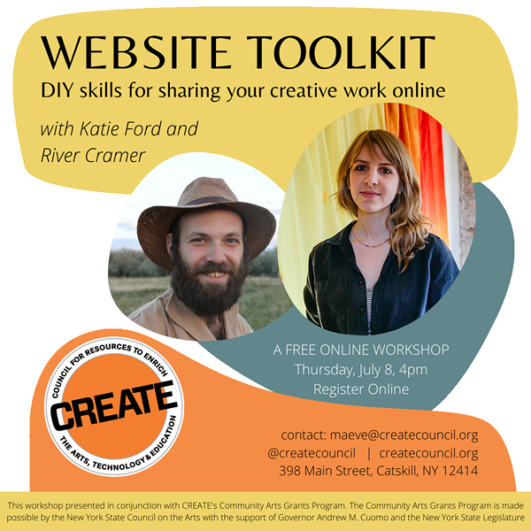 Website Toolkit: DIY skills for sharing your creative work online