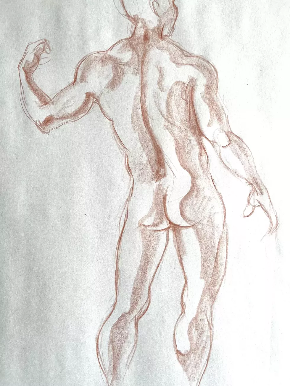 Back Facing Pose 20 min