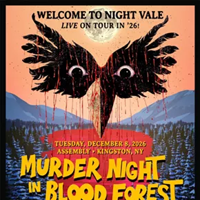 Image: Welcome to Night Vale: Murder Night in Blood Forest at Assembly - Kingston, NY