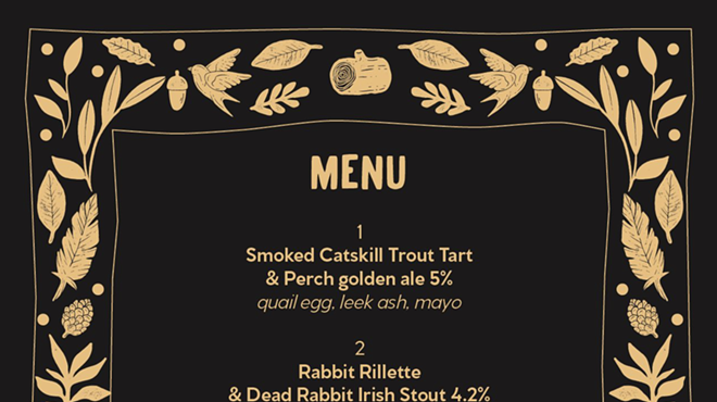 Image: West Kill Beer Pairing Dinner at the Dutch