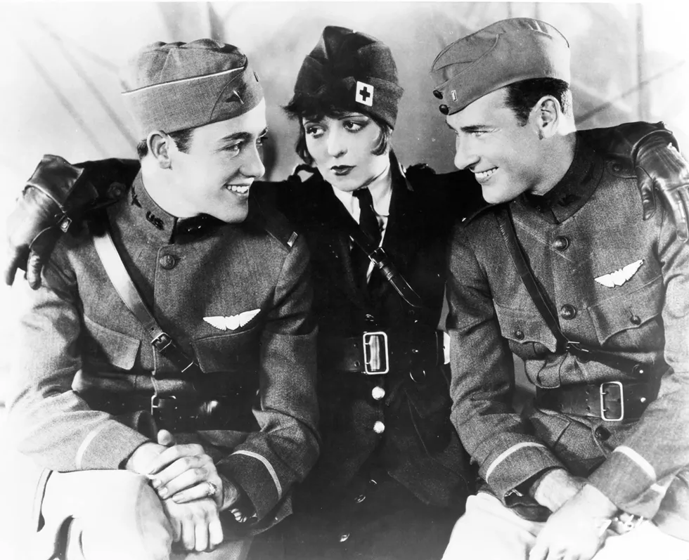 Two young men, one rich, one middle class, who are in love with the same woman, become fighter pilots in World War I.