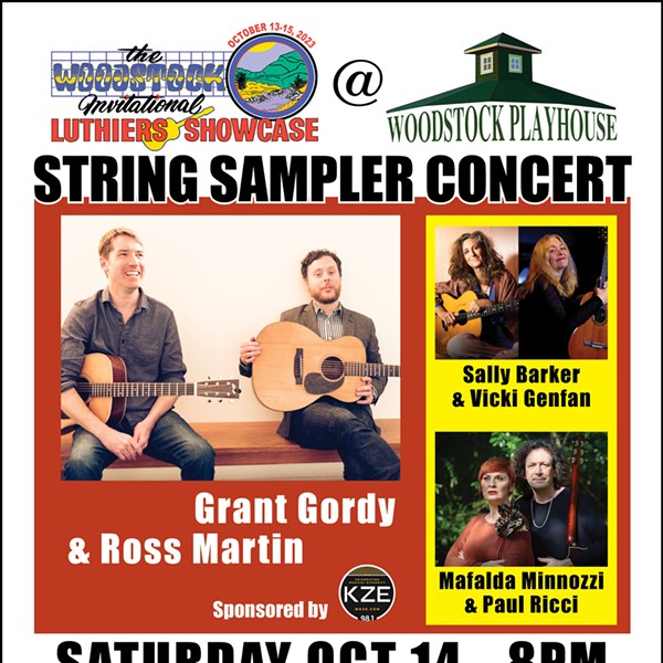 WILS String Sampler Concert @ Woodstock Playhouse, Saturday October 14, 2023, The Woodstock Invitational Luthiers Showcase
