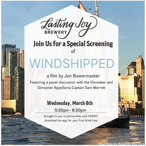 Windshipped: Documentary Screening at Lasting Joy Brewery