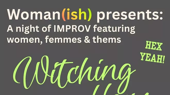 Image: Woman(ish) presents: A night of IMPROV featuring women, femmes & thems