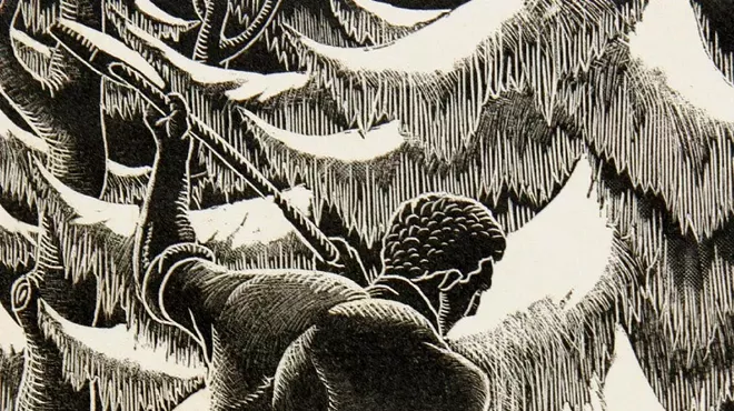 Image: "Woodcuts & Wood Engravings: A Survey from the Permanent Collection"
