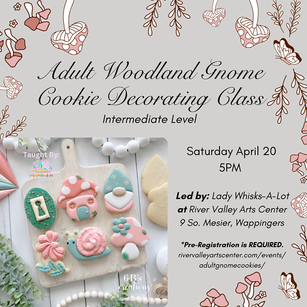 Woodland Gnome Cookie Decorating Class
