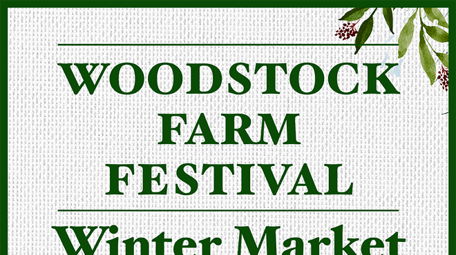 Image: Woodstock Farm Festival Winter Market at Utopia