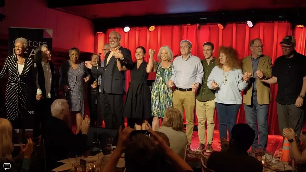 A recent Writers Read cast takes a bow.