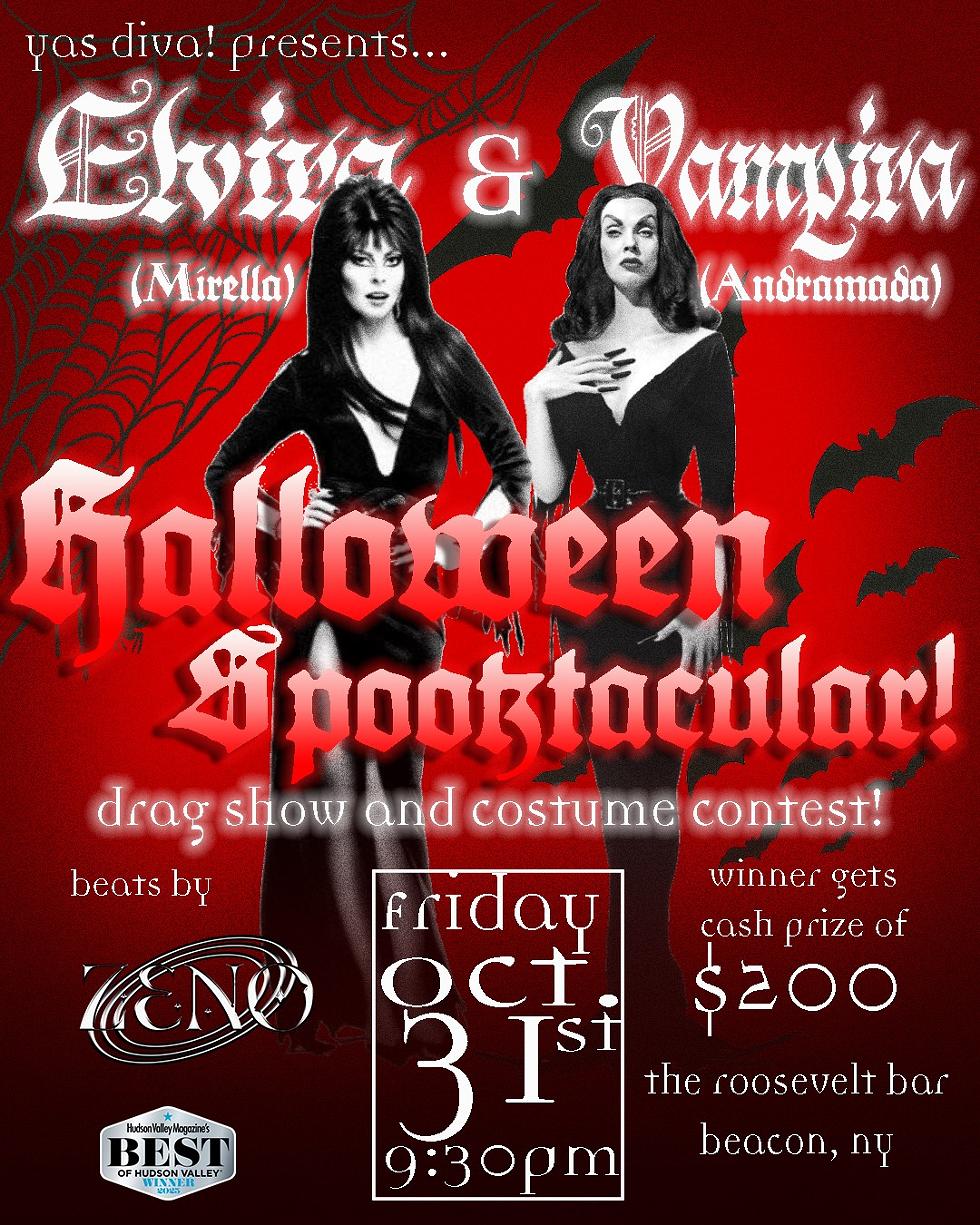 YAS DIVA presents A Halloween Spooktacular! flyer