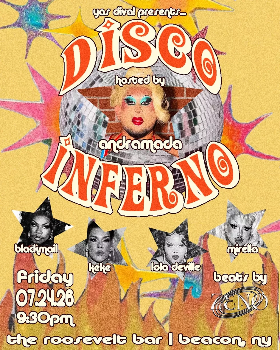 YAS DIVA presents Disco Inferno flyer