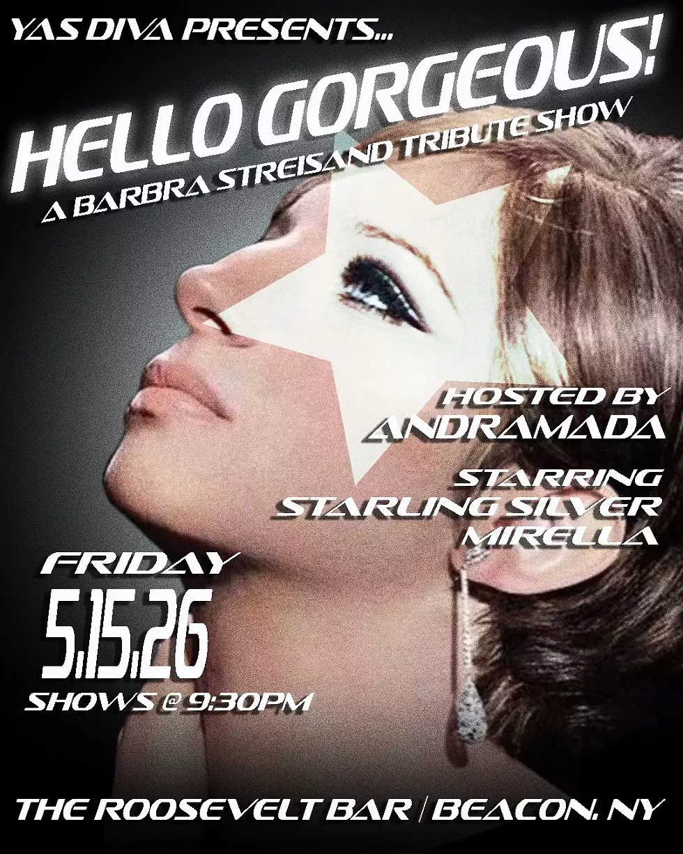 YAS DIVA presents Hello Gorgeous A Barbara Streisand Tribute Show flyer