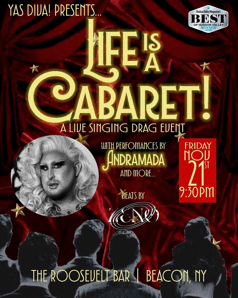 YAS DIVA presents Life Is A Cabaret: A Live Singing Drag Event