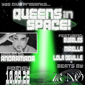Image: YAS DIVA presents Queens in Space