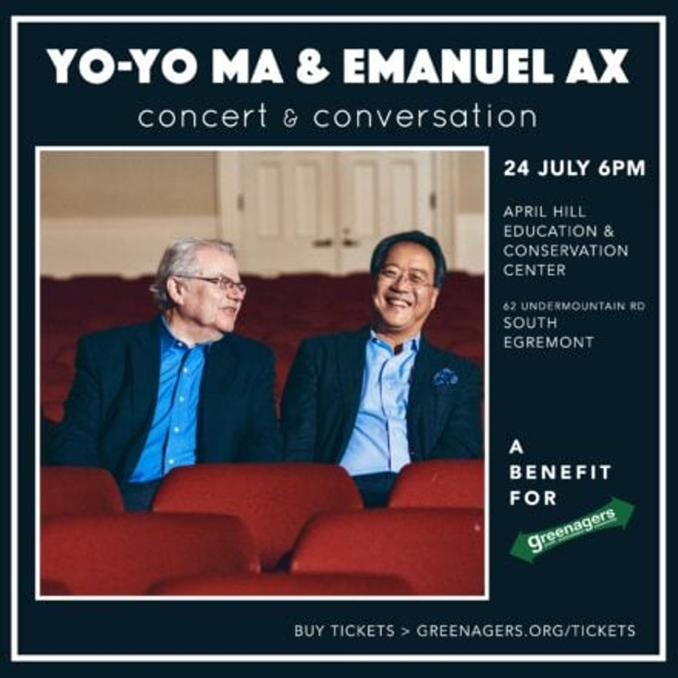 Yo-Yo Ma and Emanuel Ax Concert & Conversation