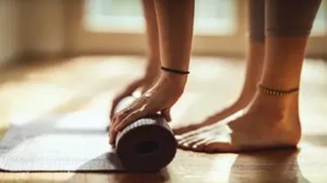 Image: Yoga in the Tasting Room