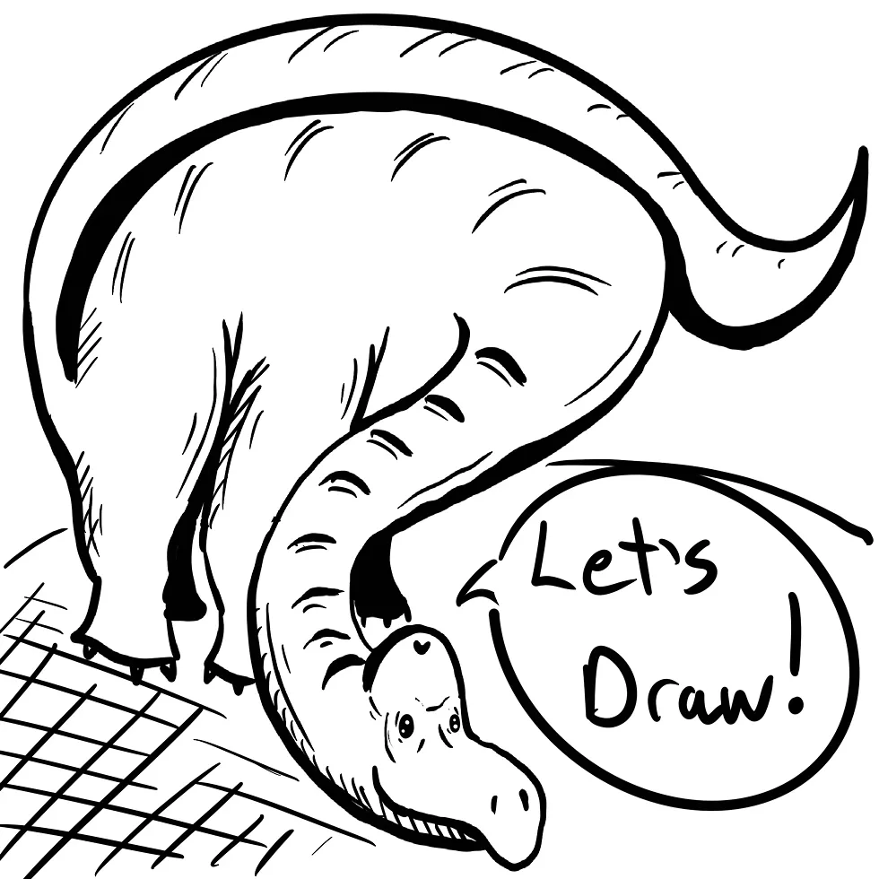 Let&rsquo;s draw&hellip;DINOSAURS!