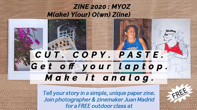 Image: ZINE 2020: Free Outdoor Zine-making Workshop for Teens and Adults